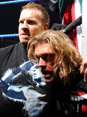 Edge & Christian on Smackdown, 2011. WWE Pro Rasslin Pro Wrestling