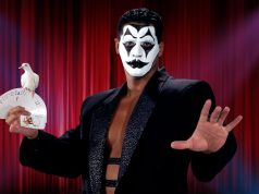 Phantasio, Spellbinder, Harry Del Rios, WWE, jobber, gimmick, magic, magician, mime, dove, facepaint, WWE