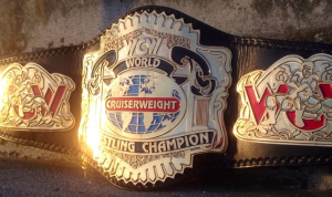 WCW, WWE, Cruiserweight Championship, title belt, Benoit, Otani, Lightheavyweight